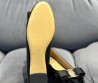 Женские кожаные балетки Salvatore Ferragamo Varina ballet flat черные лакированные 2024