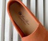 Мужские замшевые лоферы Loro Piana Summer walk оранжевые 2024