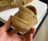 Женские замшевые мокасины Miu Miu коричневые 2024