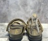 Женские замшевые шлепанцы Louis Vuitton Bom Dia flat comfort зеленые 2024