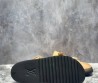 Женские замшевые шлепанцы Louis Vuitton Bom Dia flat comfort бежевые 2024