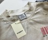 Женская футболка Vetements oversize белая с эффектом загрязнения 2024