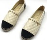 Женские эспадрильи Chanel Cruise бежевые