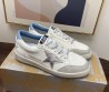 Женские кожаные кроссовки Golden Goose белые с серебряной звездой 2024