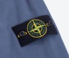 Мужское худи на молнии Stone Island синее 2024