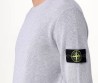 Мужской свитер Stone Island серый 2024