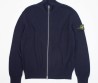 Мужской кардиган на молнии Stone Island темно-синий 2024