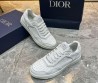 Мужские кожаные кроссовки Christian Dior белые 2024