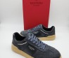 Мужские замшевые кроссовки Valentino серые 2024