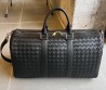 Сумка дорожная Bottega Veneta Duffle черная 47х27х24 2024