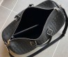 Сумка дорожная Bottega Veneta Duffle черная 47х27х24 2024