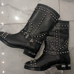 Сапоги Philipp Plein Anniston черные