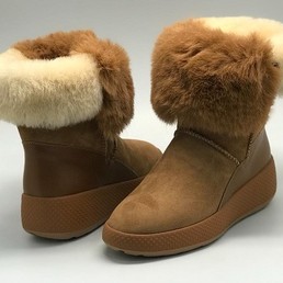 Женские зимние сапоги Philipp Plein замшевые