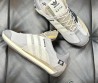 Женские комбинированные кроссовки Adidas серые с полосками 2024