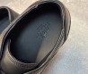 Мужские кожаные кроссовки Hermes черные 2024