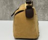 Женская замшевая сумка Loewe бежевая 25х15х10 2024
