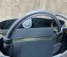 Женская замшевая сумка Bottega Veneta 33х23х13 голубая 2024