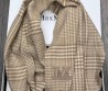 Кашемировый двухсторонний шарф Max Mara бежевый 2024