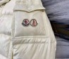 Мужской пуховик Moncler Maya 70 молочный 2024