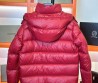 Мужской пуховик Moncler Maya 70 красный 2024