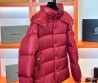 Мужской пуховик Moncler Maya 70 красный 2024