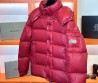 Мужской пуховик Moncler Maya 70 красный 2024