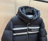 Мужской пуховик Gucci черный 2024