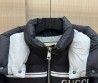 Мужской пуховик Gucci черный 2024