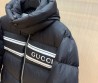 Мужской пуховик Gucci черный 2024