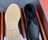 Мужские кожаные ботинки Loro Piana Walk and Walk черные с мехом 2024