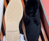 Мужские замшевые ботинки Loro Piana Walk and Walk черные с мехом 2024