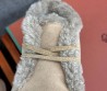 Мужские замшевые ботинки Loro Piana Walk and Walk бежевые с мехом 2024