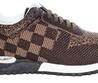 Мужские кроссовки Louis Vuitton Run Away Sneakers Brown