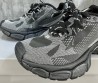 Мужские текстильные кроссовки Balenciaga Under Armour серые с черным 2024