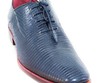 Туфли Santoni Blue (Ящерица)