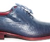 Туфли Santoni Blue (Ящерица)