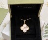Женское колье Van Cleef & Arpels золотистое 2025