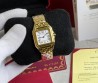 Женские часы Cartier Panthere золотистые 27х37 мм 2025