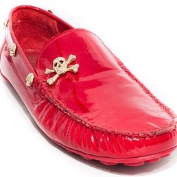 Мокасины Alexander McQueen Red