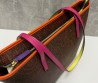 Женская кожаная сумка Etro коричневая 30х40х15 2025