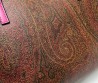 Женская кожаная сумка Etro коричневая 30х40х15 2025
