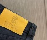 Мужские джинсы Brunello Cucinelli черные 2025