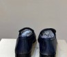 Мужские кожаные лоферы Santoni синие 2025