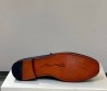Мужские замшевые лоферы Santoni синие 2025