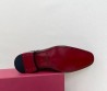 Мужские кожаные туфли Salvatore Ferragamo темно-коричневые 2025