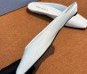 Женские кожаные мюли Prada белые 2025