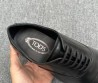 Мужские кожаные ботинки Tod's черные 2025