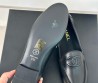 Женские кожаные лоферы Chanel черные 2025