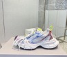 Мужские комбинированные кроссовки Balenciaga белые с разноцветными вставками 2025