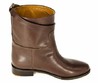 Женские кожаные сапоги Hermes High Brown